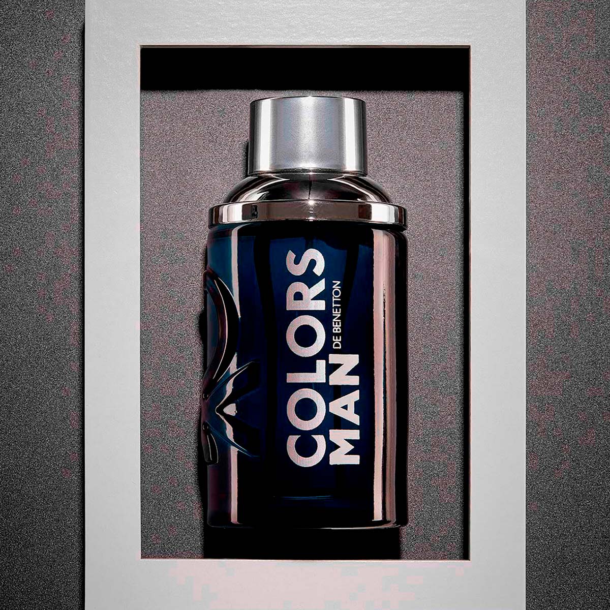 SET PARA CABALLERO, BENETTON, COLORS MAN BLACK, EDT 100 ML + GEL DE DUCHA 75 ML